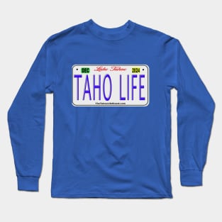 Tahoe Life License Plate Long Sleeve T-Shirt